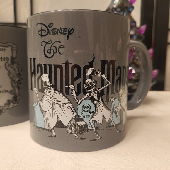 Disney Haunted Mansion 20 oz. Coffee Mugs - Set of 2 - NEW - Picture 3 of 6
